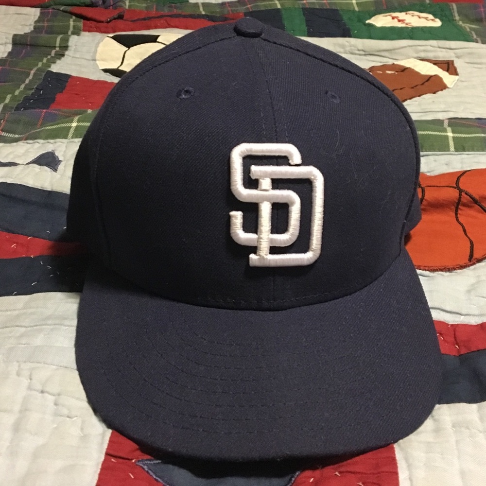 San Diego Padres New Era Fitted Baseball Hat 7 3/8